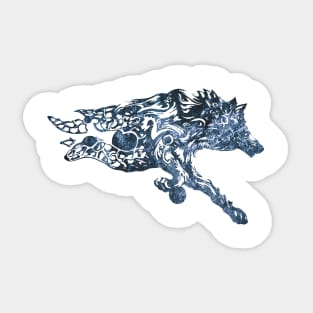 northern Wolf Sticker